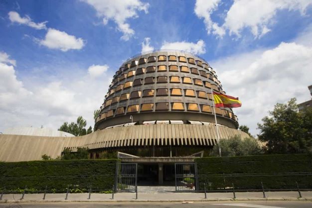 Fachada de la sede del Tribunal Constitucional