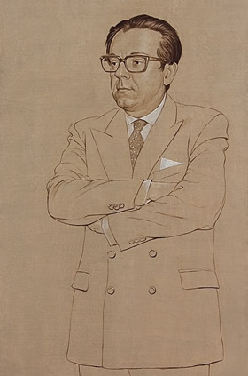 Retrato de Miguel Herrero Rodríguez de Miñón